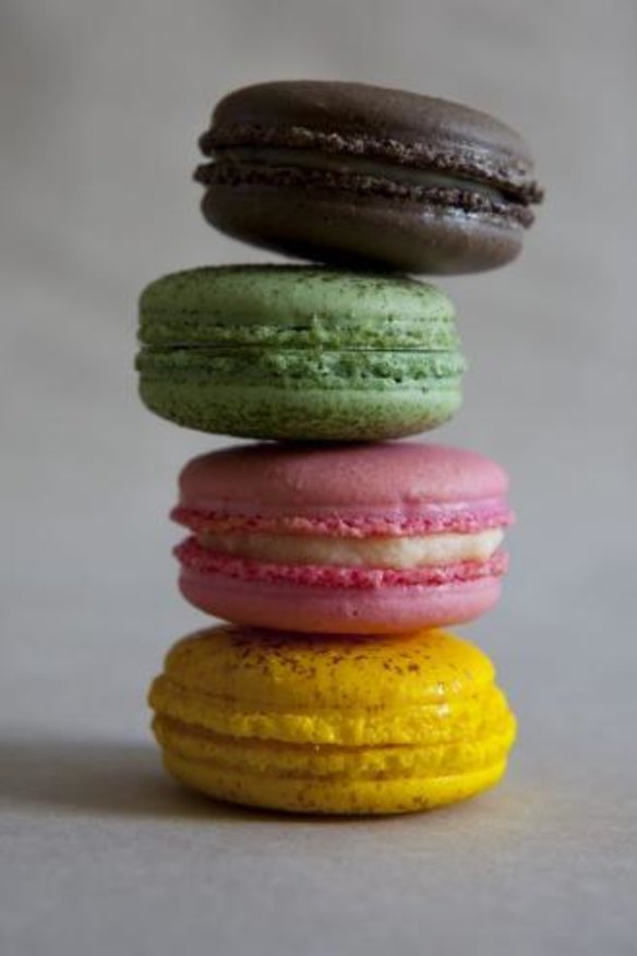 Macarons from Cafe Cre Asion.