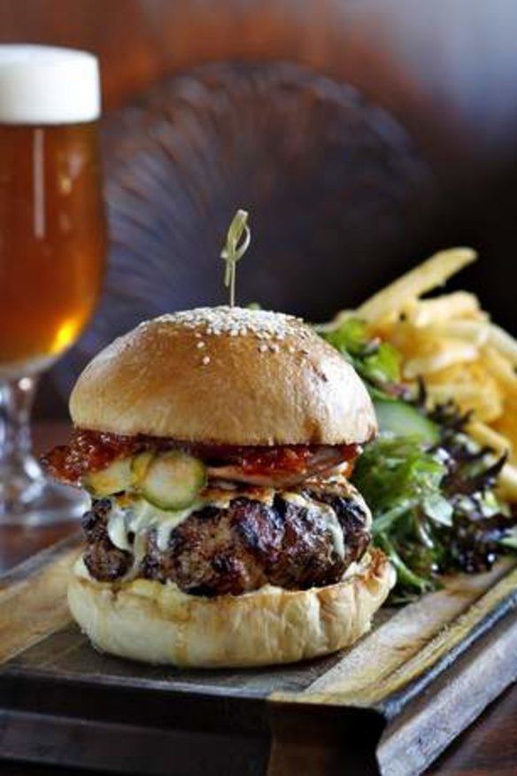 Burgers, beers and bistros ... East Village in Balmain East is among a growing number of pubs saying no to pokies.