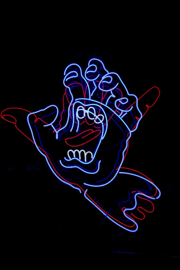 Talk to the (screaming) hand: Show marks 30 years of a skateboarding symbol