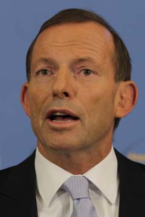 Tony Abbott.