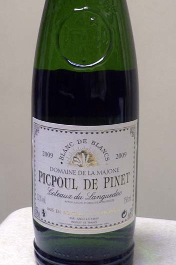 "A perfect sensory match": Picpoul de Pinet.
