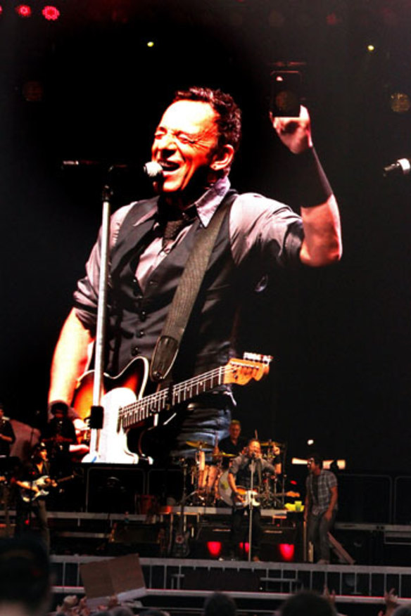 Bruce Springsteen: they don't call him the Boss for nothing