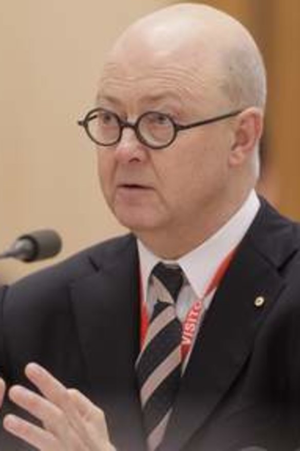 Out: Kim Williams leaves News headquarters.