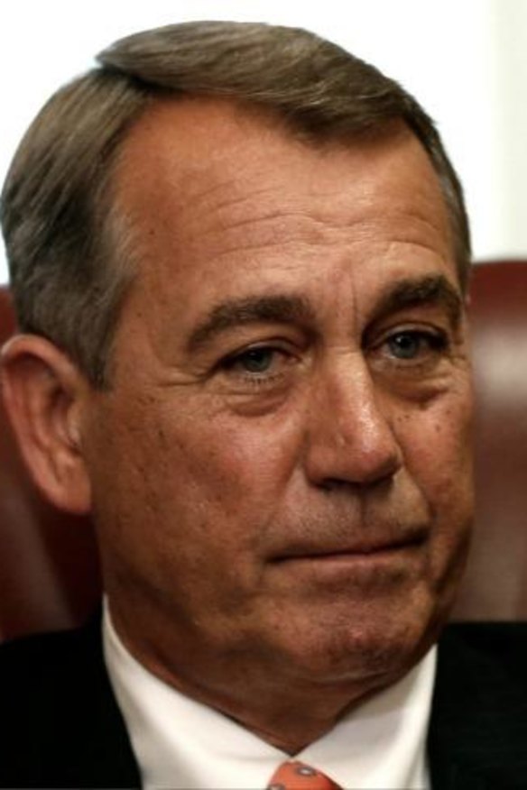 Republican Speaker of the House John Boehner: "It's not like we haven't seen this problem coming for over a year. They're 100 miles from Baghdad, and what's the president doing? Taking a nap."