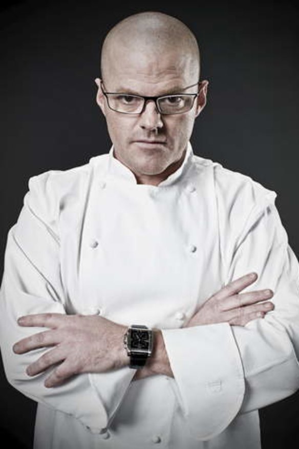 Heston Blumenthal enjoys a comforting breakfast at The Wolseley.