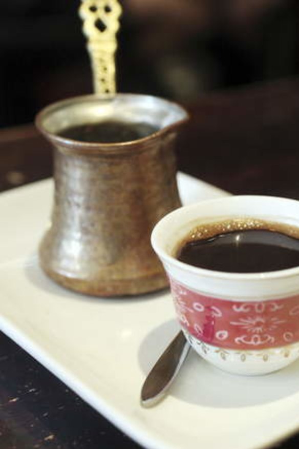 Robust: Middle Eastern coffee.