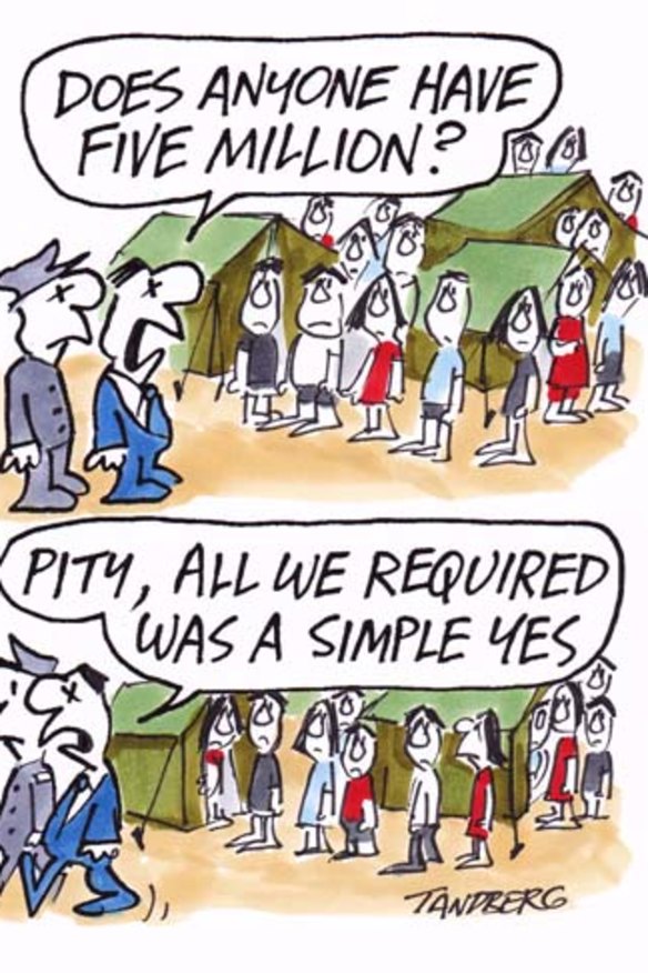 Illustration: Ron Tandberg.