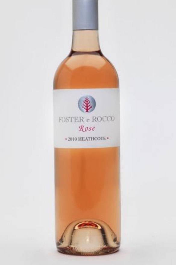 Sangiovese grapes are used to make Foster e Rocco Rosé.