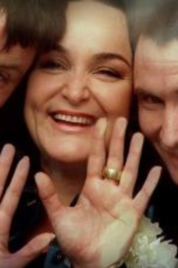 Old days: With Dave O'Neil in 2001 when Nova announced its new breakfast team.