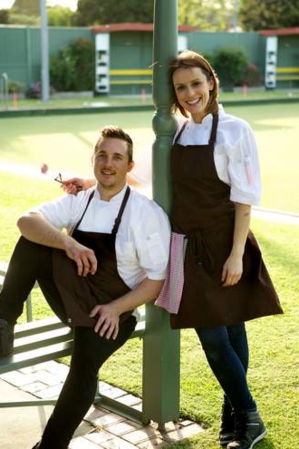 Former Vue de Monde chef Clinton McIver and girlfriend Ali Rolim Correa have taken over the kitchen at Clayton Bowls Club.