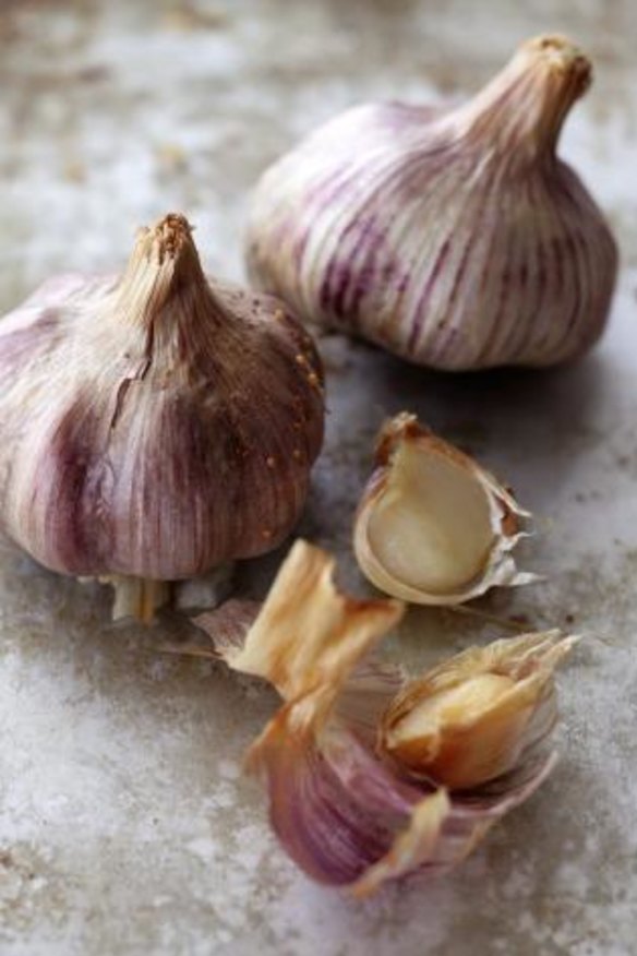 Roasted garlic.