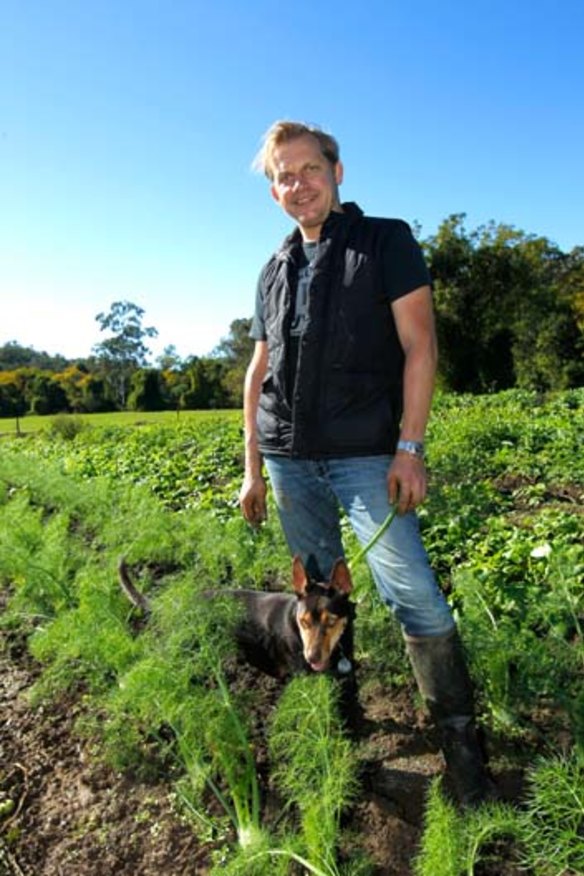 Food identity: Martin Boetz on his farm in Sackville.