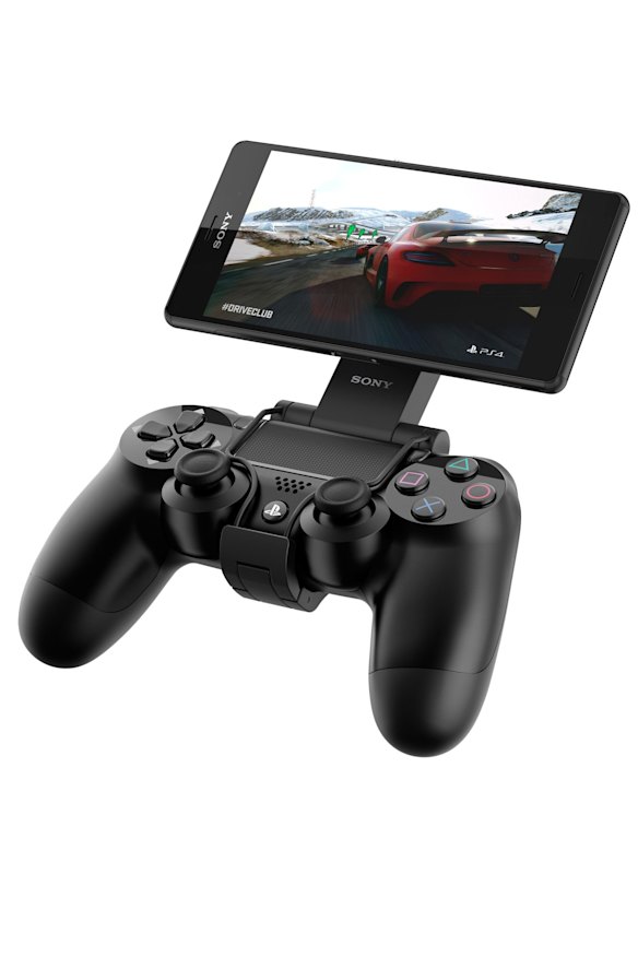 A PlayStation controller can be hooked up to Sony's new smartphones, to stream output directly from a PS4.