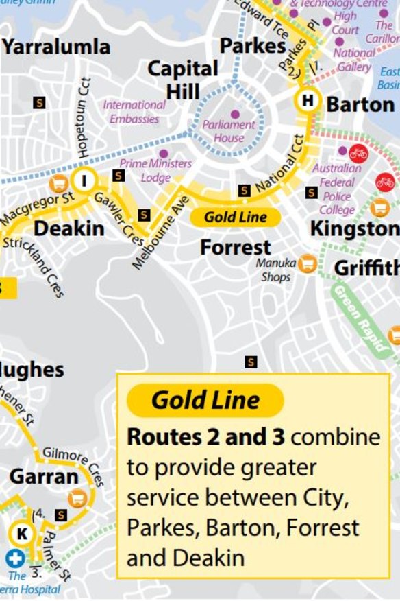 The current bus service to Forrest. 