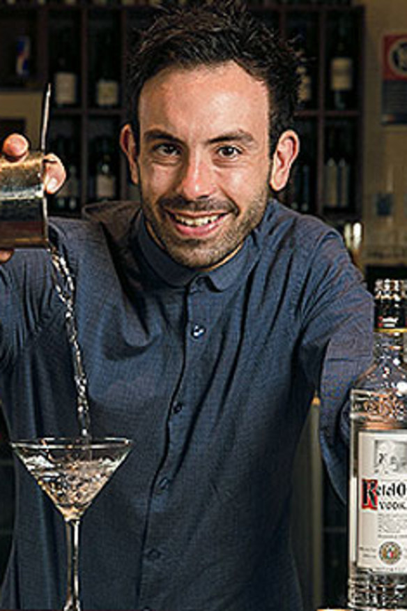 Tim Phillips says he aims to make drink service into an experience for the customer.