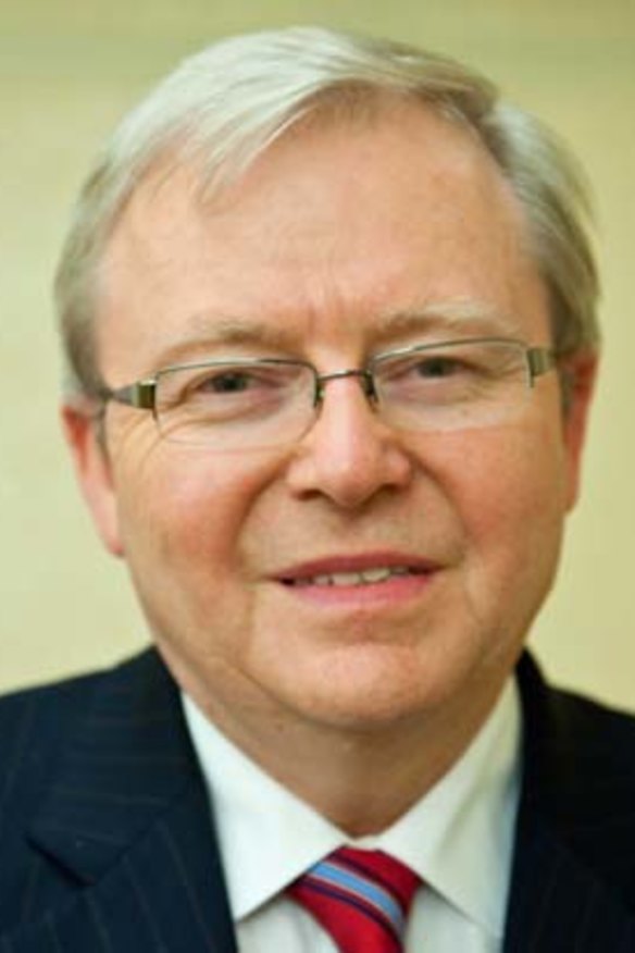 It's on: Rudd strikes first