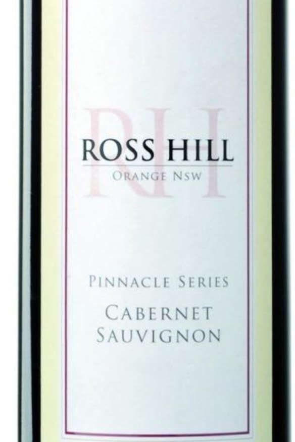 Wine of the week: Ross Hill Pinnacle Cabernet Sauvignon 2013.
