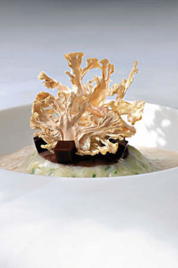 Creatively delicious … cauliflower risotto from The Fat Duck.