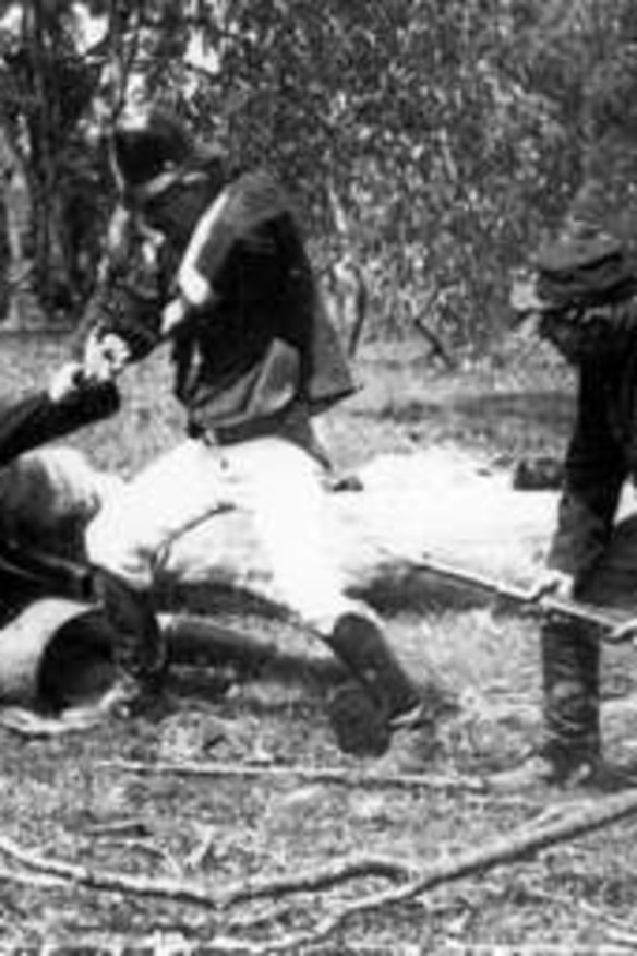 <i>The Story of the Kelly Gang</i> was the first of many Australian 'westerns' about Ned Kelly.