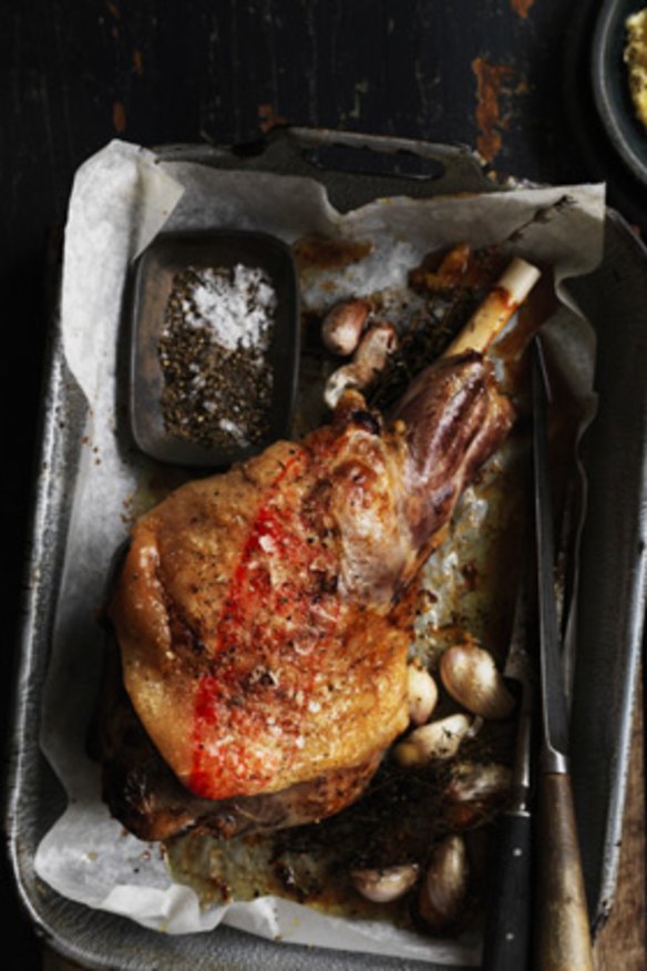 Skordalia with its intense garlic flavour really brings this lamb dish to a new level.