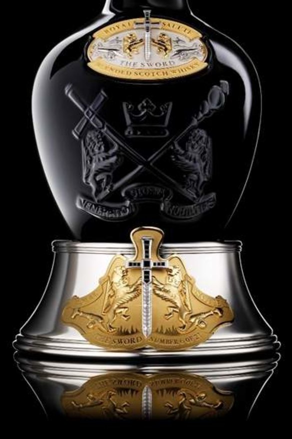 Royal Salute's "Tribute of Honour" whiskey ... yours for $200,000.
