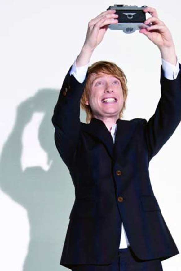 Camera smile: Domhnall Gleeson, star of <em>About Time</em>.