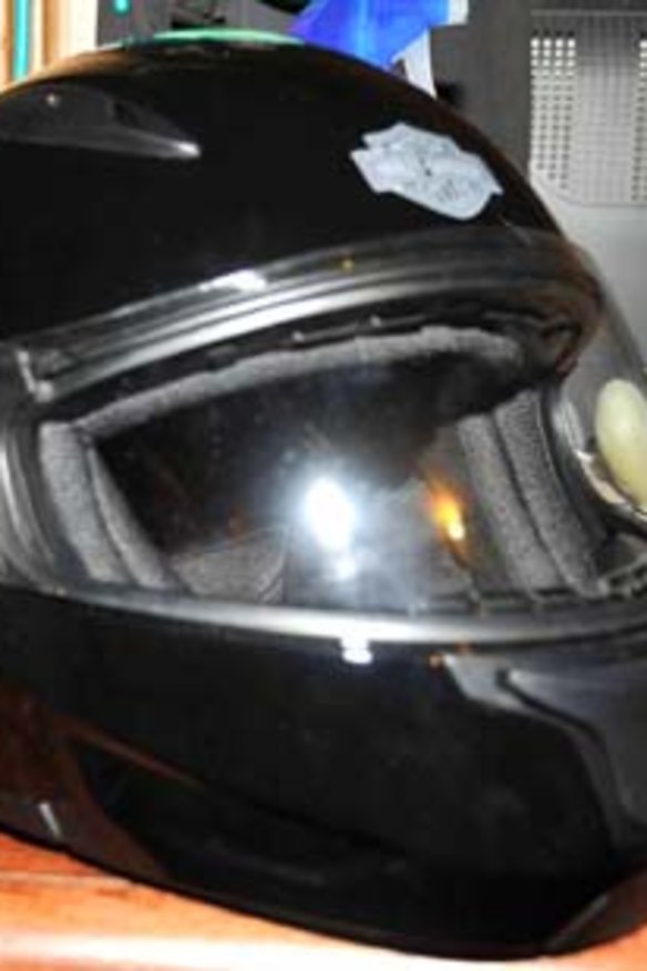 ariel castro motorcycle helmet Inside Ariel Castro's house: pictures reveal horrific ordeal endured by  kidnapped trio