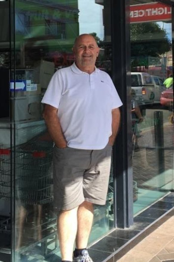 George Kiriakidis, owner Nina's IGA Hamilton. 