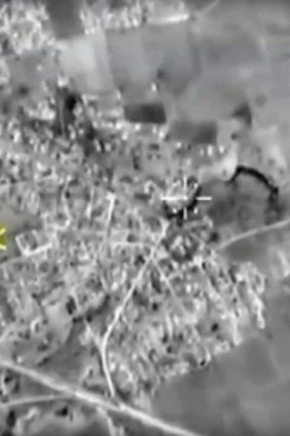 Footage taken from Russian Defence Ministry official website on Thursday. A spokesman for Russian President Vladimir Putin admitted on Thursday air strikes in Syria are targeting not only Islamic State militants but also other groups.