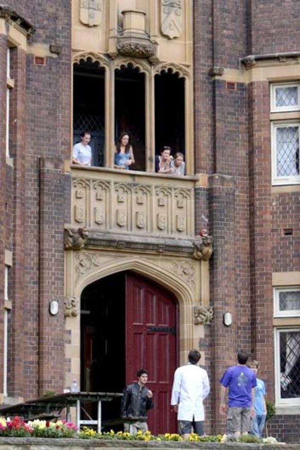 Harassment claims at Wesley College.