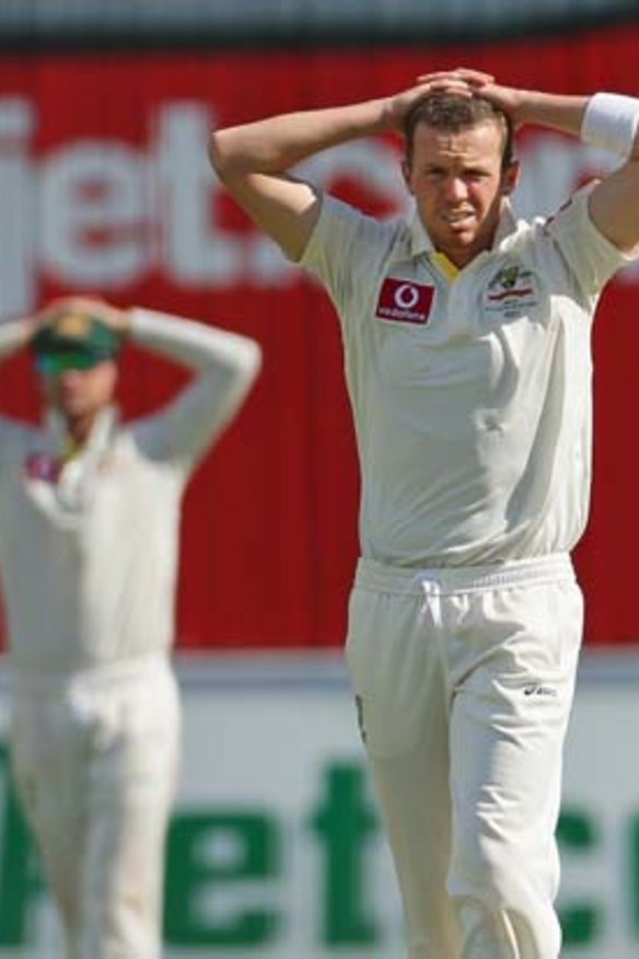 "He deserves a lot of credit and I'm confident he will be OK leading into Perth" ... captain Michael Clarke on Peter Siddle.