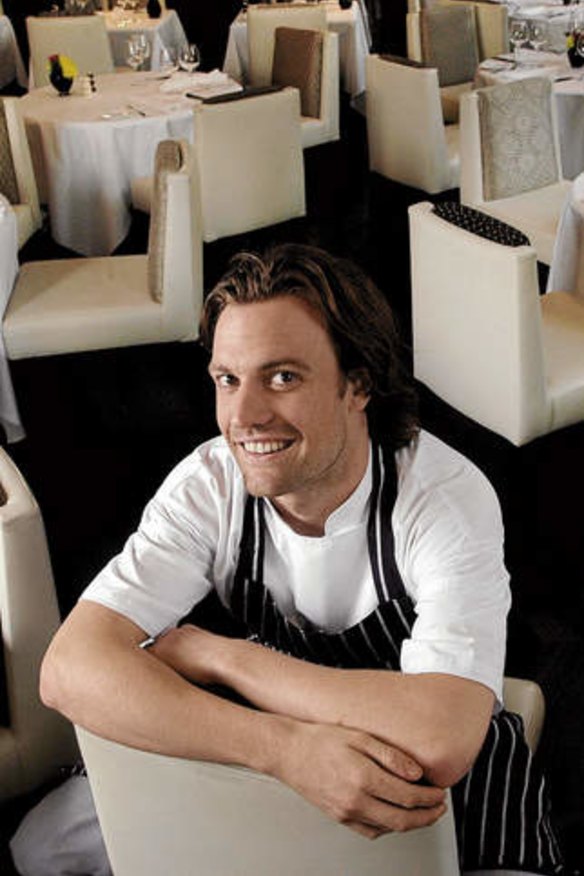 Making it big … Australian chef Brett Graham, of Ledbury Restaurant in London's Notting Hill.
