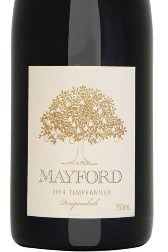 Wine of the week: Mayford Tempranillo 2014, Mayford Vineyard, Porepunkah, Alpine Valleys, Victoria.