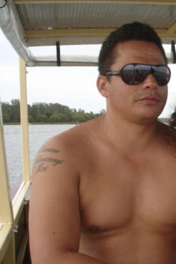 Executed ... Gemahl Maika was shot dead outside his home in April.