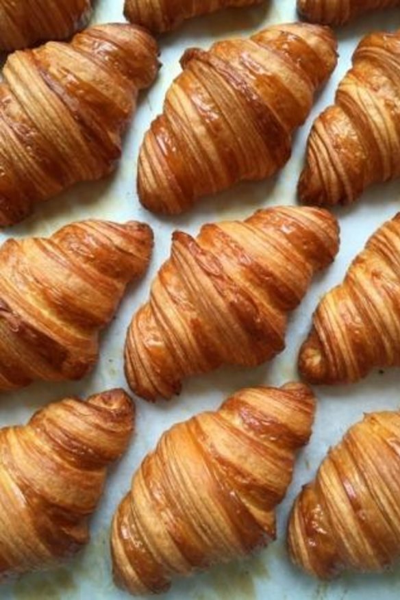 Cult croissants: Lune's flaky, buttery pastries.