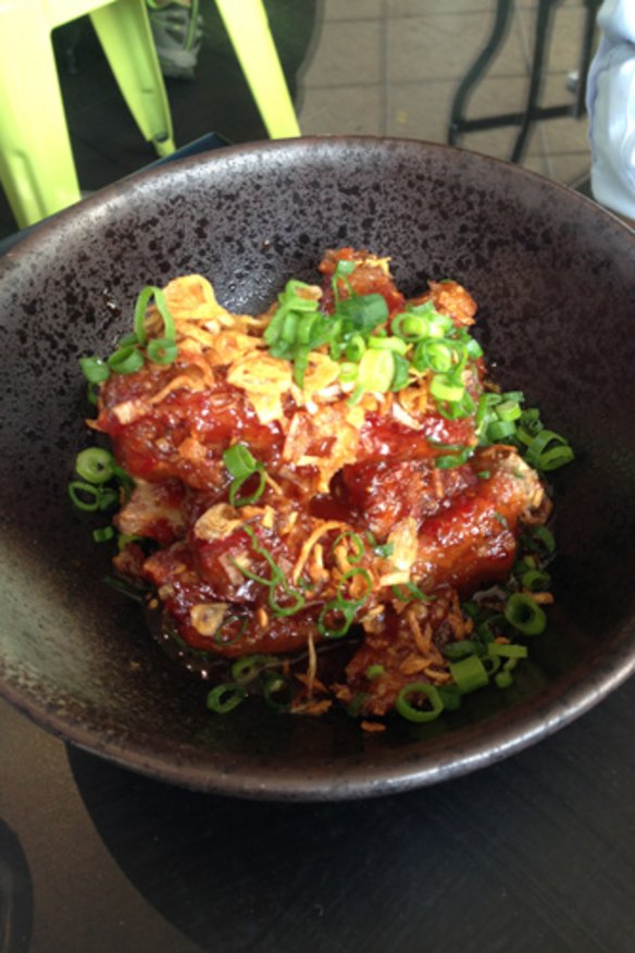 Pork ribs at Khao Pla, Chatswood.