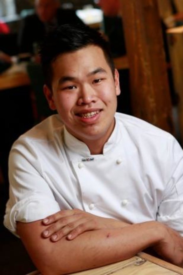 Top employee: Former Hare and Grace head chef and The Age Good Food Guide Young Chef of the Year finalist Kah-wai Lo has won this year's Gordon Ramsay Excellence Award.