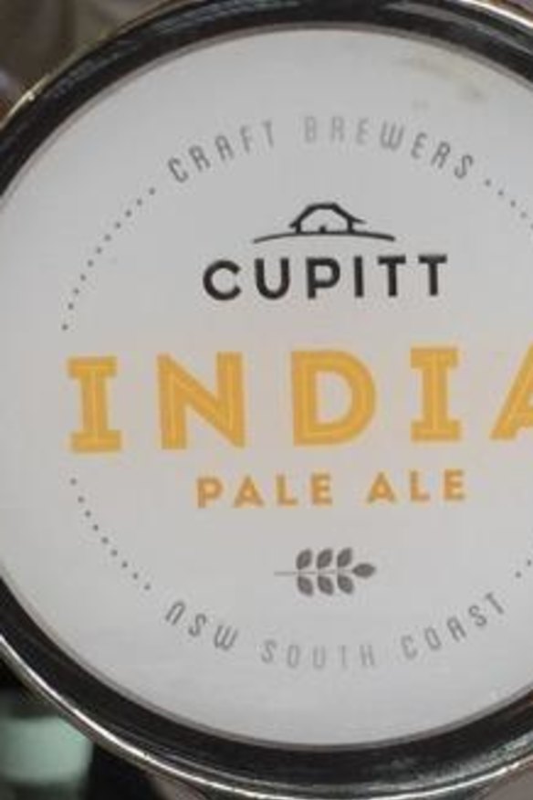 Cupitt IPA is produced in a 300-litre microbrewery.