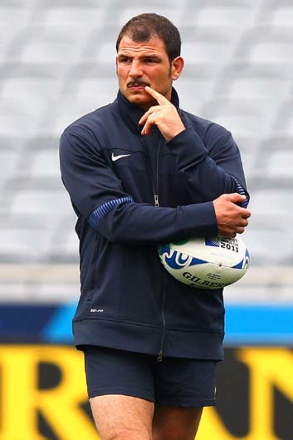 Last stand … coach Marc Lievremont prepares France for the World Cup final.
