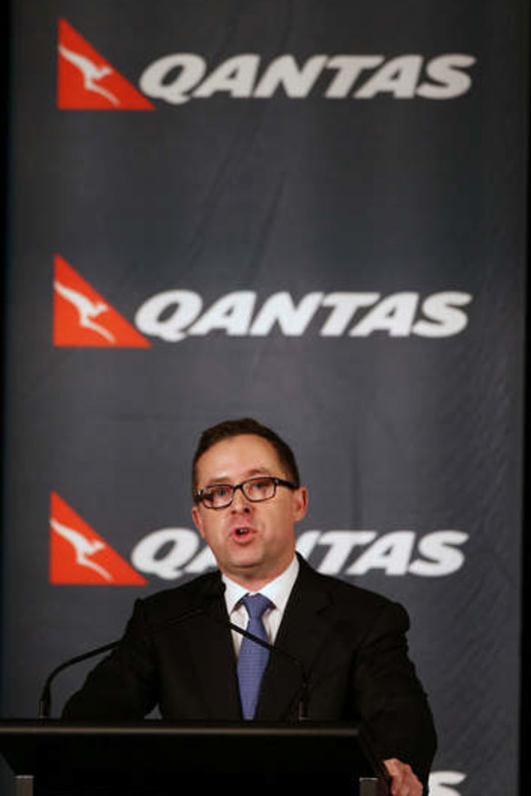 Qantas chief executive Alan Joyce described the restructure as "unprecedented in scope and depth".