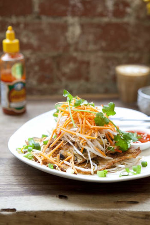 For a Thai-style brekkie, try the crisp mussel omelette with sriracha chilli sauce at Middle Fish.