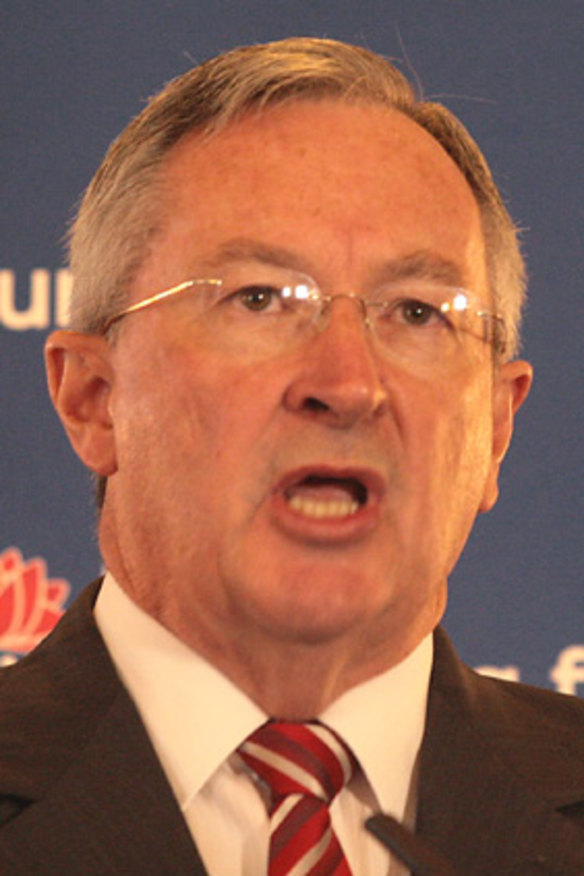 Flatly rejected criticism: Brad Hazzard.