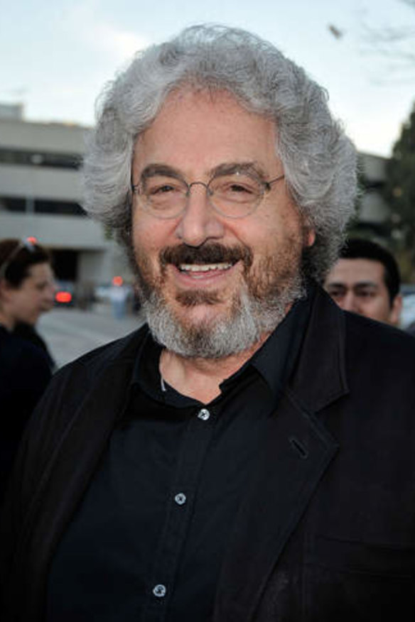 Harold Ramis arriving at the Dreamworks' premiere of <i>I Love You, Man</i> in 2009.