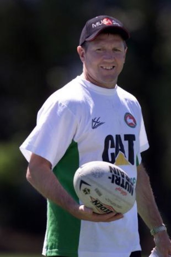 Muted: Former Rabbitohs   halfback Craig Coleman.
