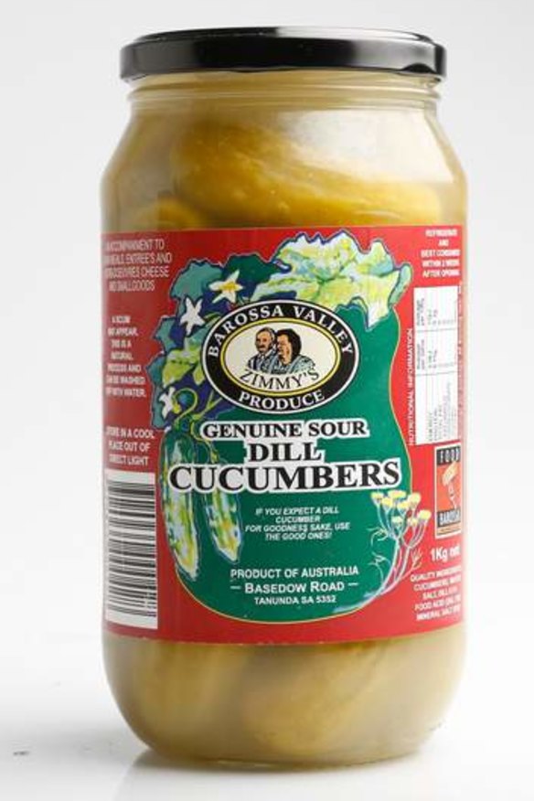 Zimmy's Dill Cucumbers.