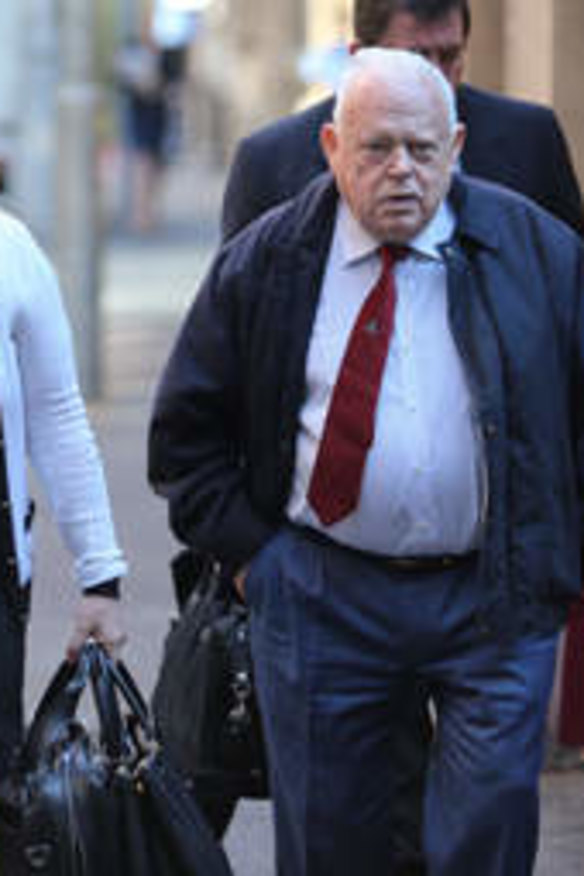 A matter of trusts … Laree and Bob Jane outside the Supreme Court in Melbourne in May.