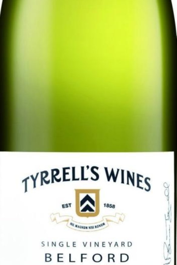 Tyrrell's Belford Chardonnay 2012 Belford, lower Hunter Valley, NSW