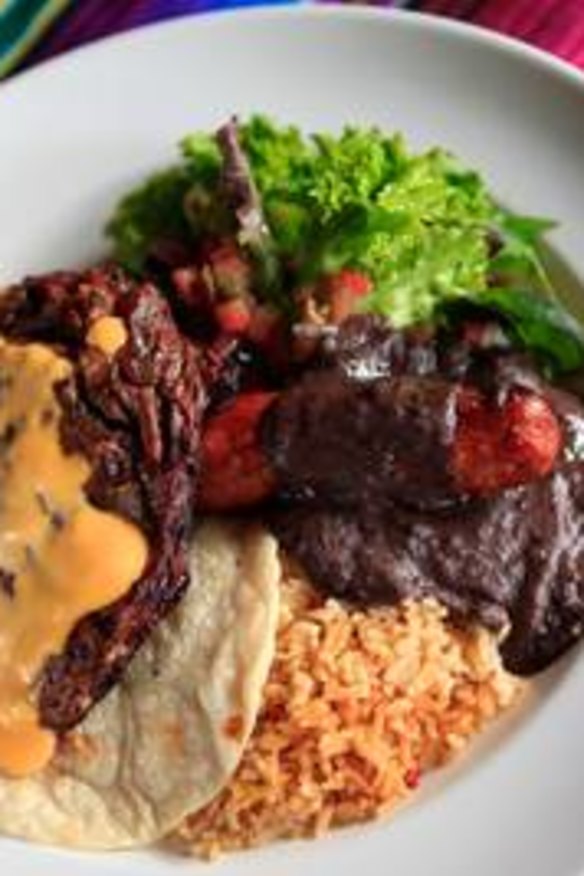 Signature dish: Guanacos carne asada.