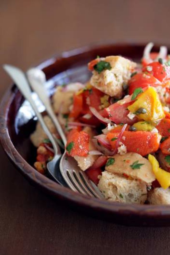Or try a panzanella salad with your leftover bread.