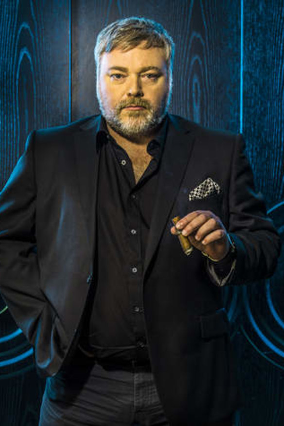 Watch this advertising space: Media personality Kyle Sandilands.